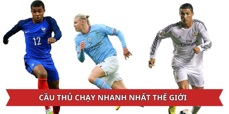 Top 10 Cầu thủ chạy nhanh nhất thê giới tại CakhiaTV